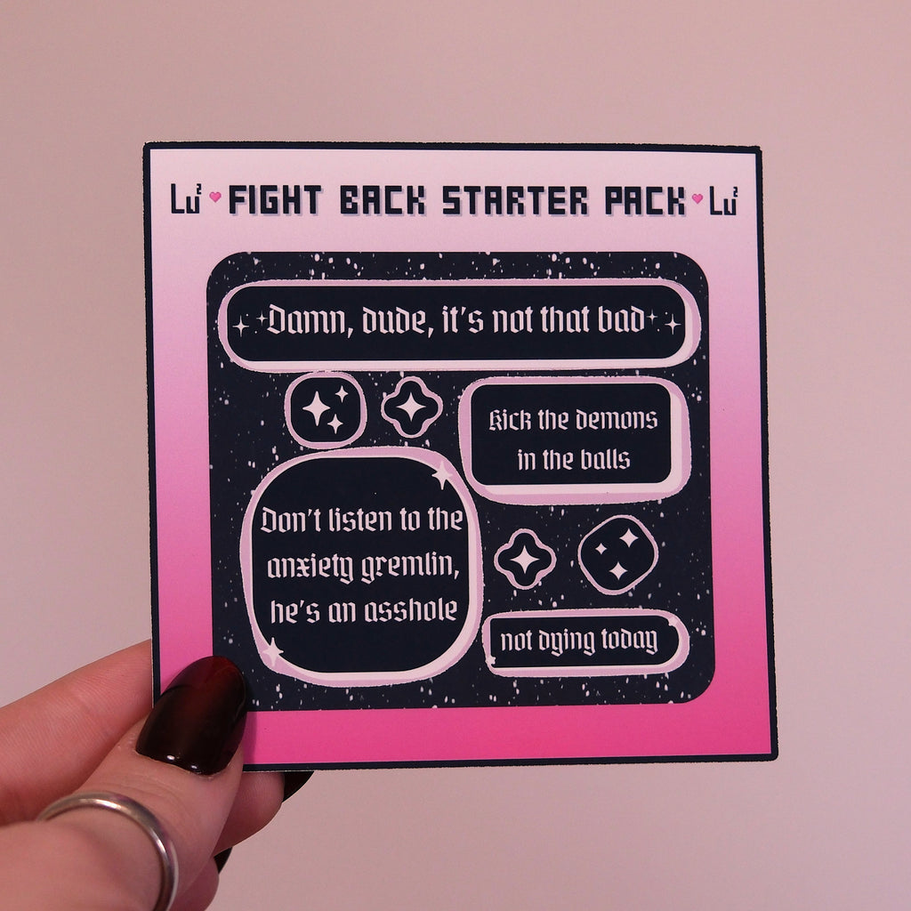 Fight Back Starter Pack - Sticker Sheet