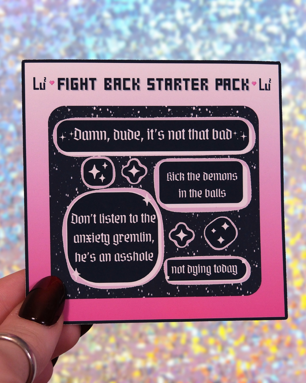Fight Back Starter Pack - Sticker Sheet