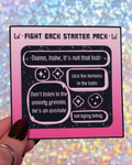 Fight Back Starter Pack - Sticker Sheet