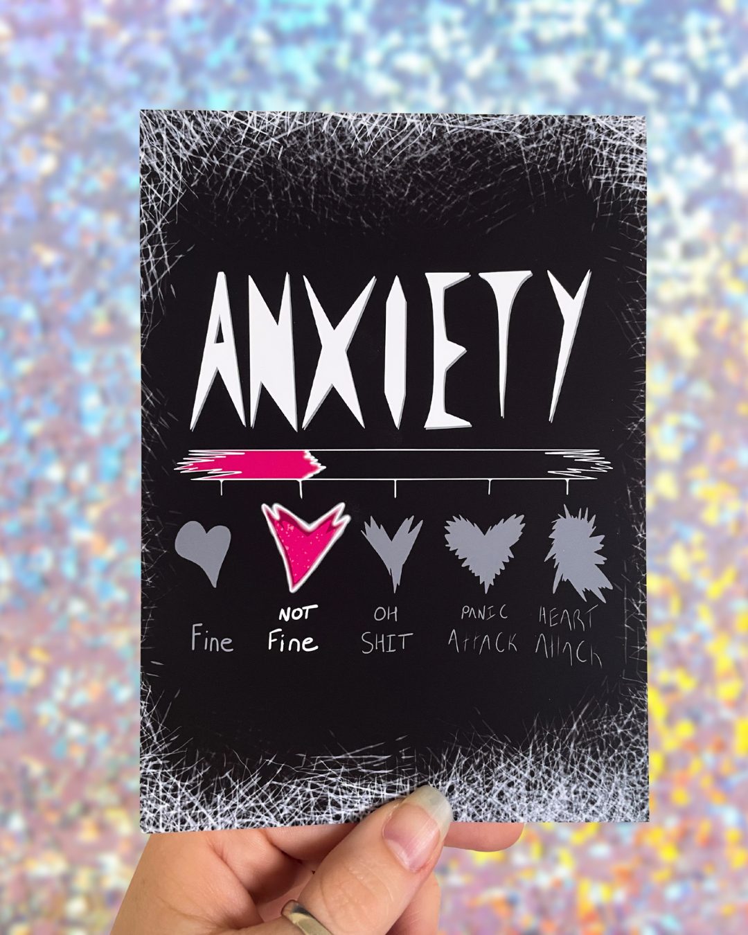 Anxious Heart - Art Print